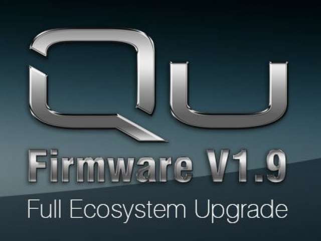 Itt a V1.9 - Új Qu Firmware